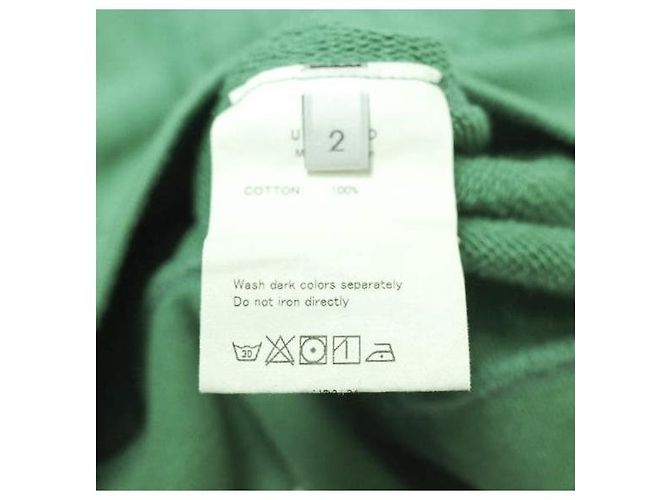 Autre Marque Sudadera con capucha UNUSED de algodón Verde - vista 8