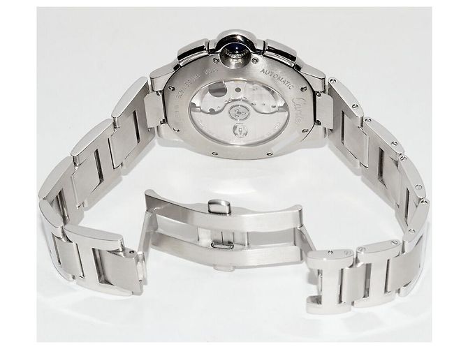 Cartier Ballon Bleu aus Edelstahl Schwarz - Ansicht 2
