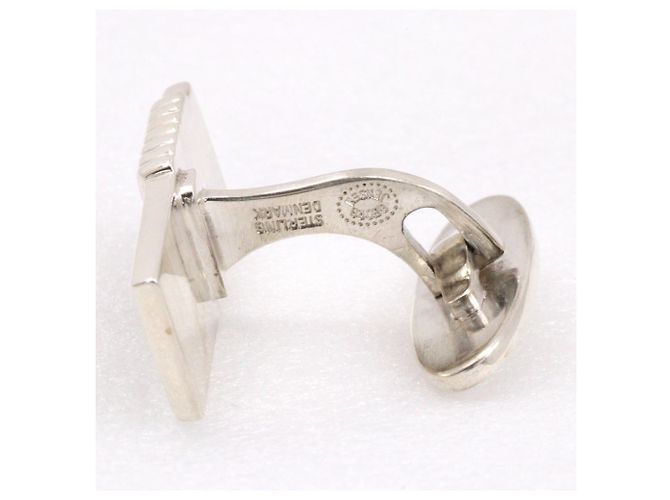 Autre Marque Gemelli quadrati in argento sterling Georg Jensen - vista 3