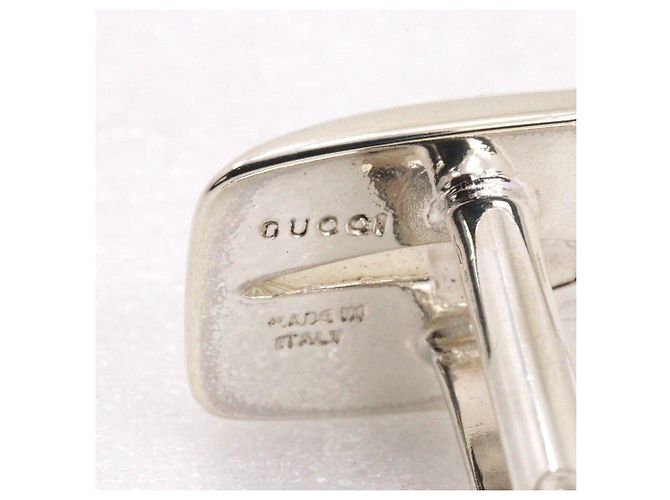 Gemelli Gucci G Logo in argento 925 - vista 5