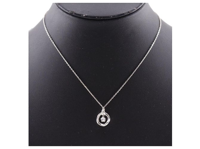 Autre Marque COLLANA IN ARGENTO 925 THE KISS Star - vista 2