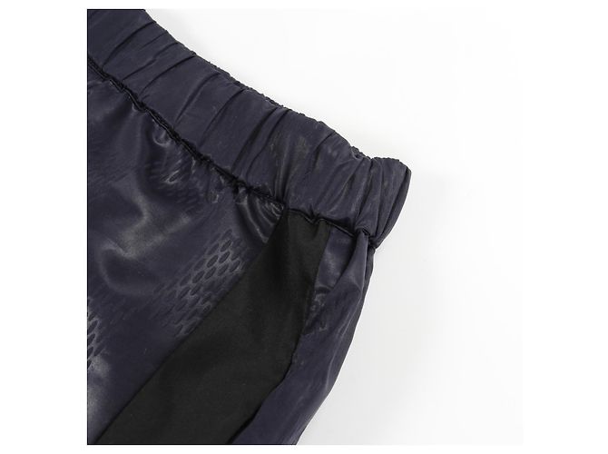 Damier-Polyesterhosen von Louis Vuitton Blau - Ansicht 10