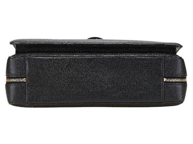 Borsa a tracolla in caviale Coco Mark di Chanel Nero - vista 3