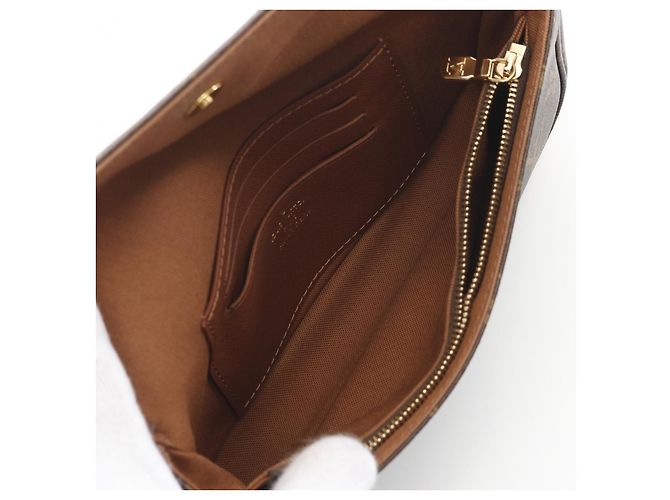 Borsa a catena Ivy Monogram 2 in 1 Louis Vuitton Marrone - vista 3