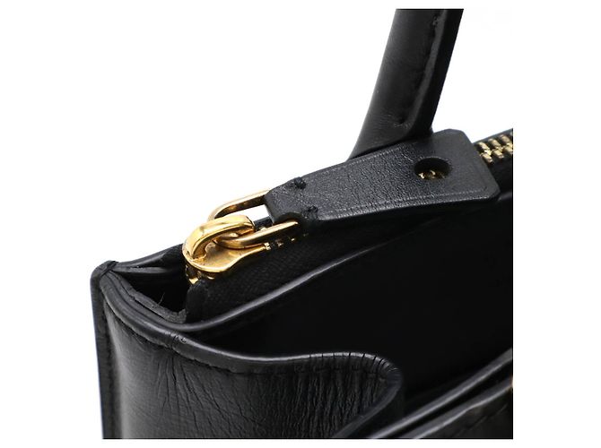 Borsa in pelle City Steamer Mini 2 in 1 Louis Vuitton Nero - vista 4
