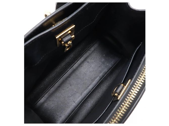 Borsa in pelle City Steamer Mini 2 in 1 Louis Vuitton Nero - vista 7