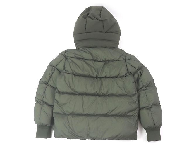 Moncler KJERAG GIUBBOTTO Nylon Polyester Down Jacket Green Khaki - view 4