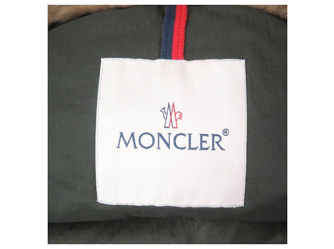 Moncler KJERAG GIUBBOTTO Nylon Polyester Down Jacket Green Khaki - view 7