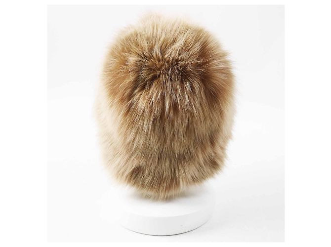 Fendi Zucca Pattern Fox Bucket Hat Brown - view 3