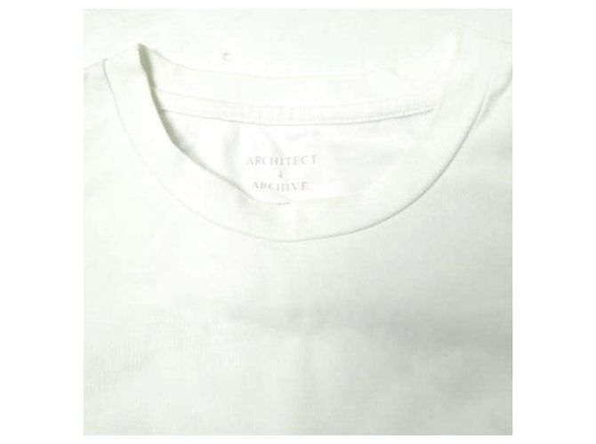 Autre Marque Camiseta de manga larga de algodón A4A STUDIUM LST Blanco - vista 4