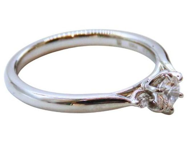 Autre Marque Pt950 Diamantring Niwaka Shirosuzu Silber - Ansicht 5