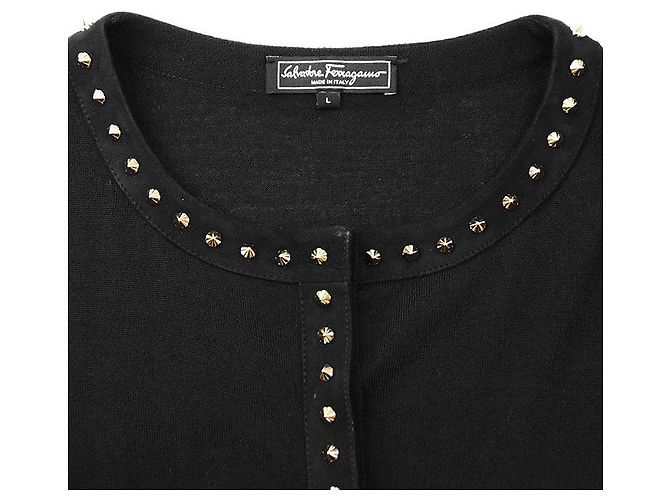 Conjunto 2 em 1 de couro 100% lã virgem da Salvatore Ferragamo - vista 11