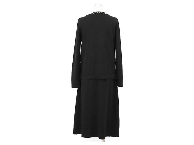 Conjunto 2 em 1 de couro 100% lã virgem da Salvatore Ferragamo - vista 2