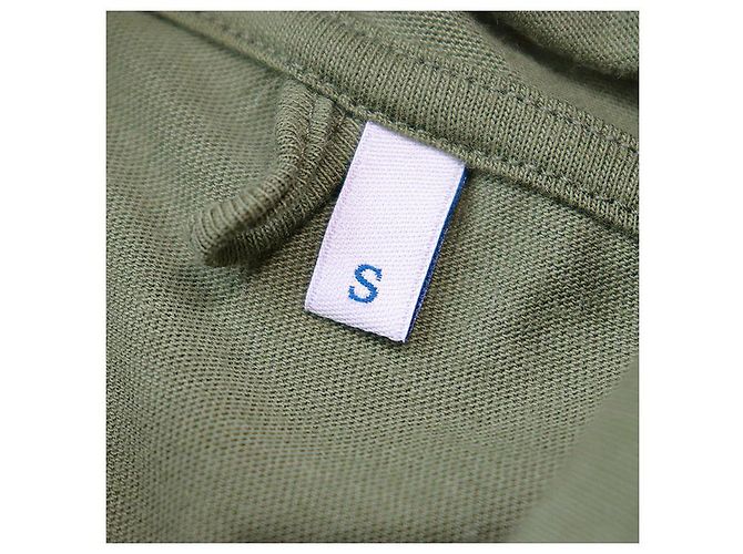 Camiseta de algodón Moncler Genius Fragment Verde Verde oliva - vista 7