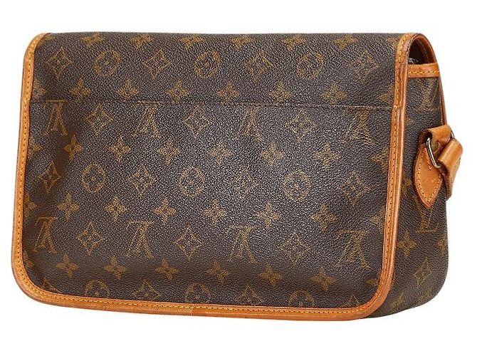 Gibeciere Borsa a Spalla Gibecière MM Monogram Louis Vuitton Marrone Bronzo - vista 2