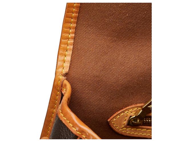 Gibeciere Borsa a Spalla Gibecière MM Monogram Louis Vuitton Marrone Bronzo - vista 7