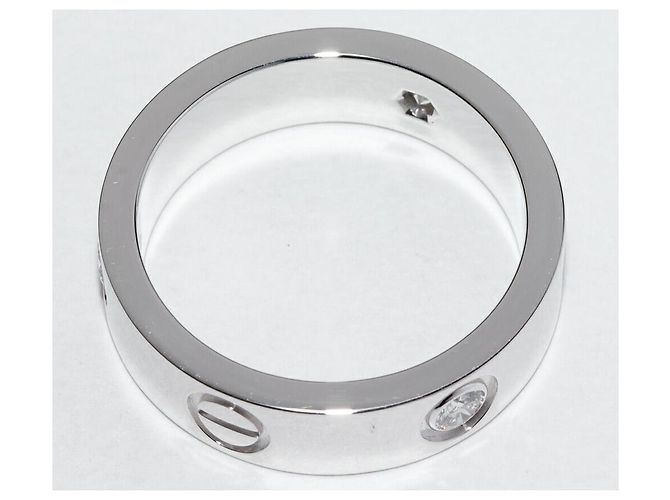 Cartier Love Ring aus 750er Weißgold Größe 14.5 - Ansicht 4