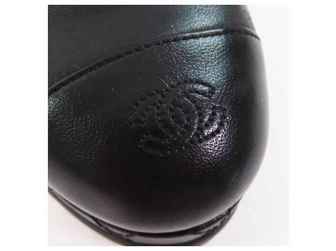 COCO Mark Leder-Pumps von Chanel Schwarz - Ansicht 6