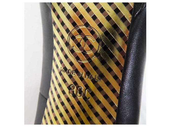 COCO Mark Leder-Pumps von Chanel Schwarz - Ansicht 9