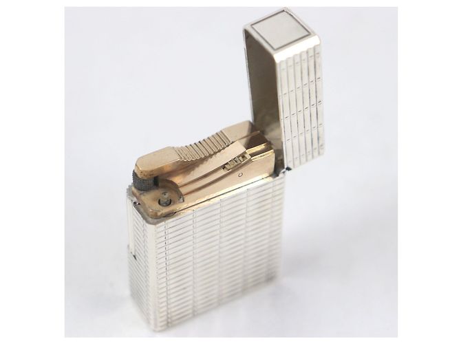 Autre Marque Dupont Line 1 Lighter Silvery - view 3
