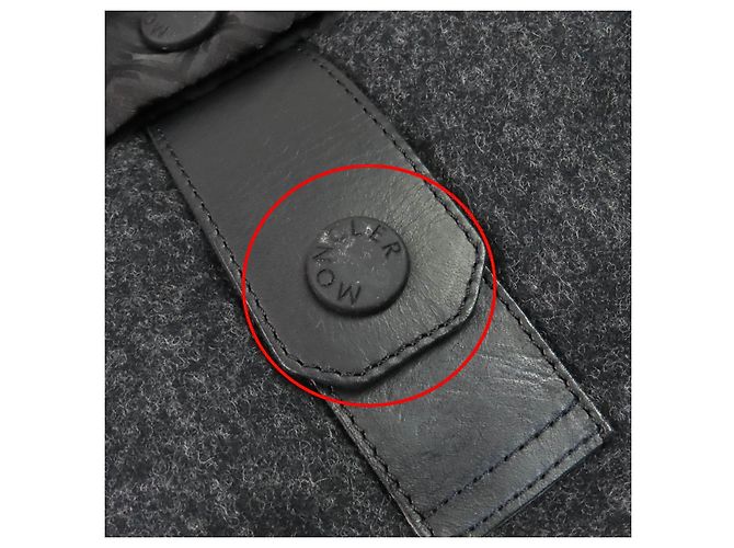 Chaqueta de plumas de piel de conejo Moncler TIAMAT Negro - vista 17