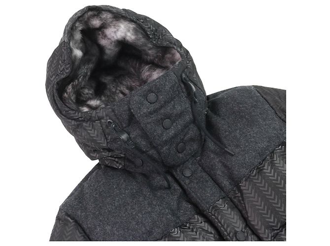 Chaqueta de plumas de piel de conejo Moncler TIAMAT Negro - vista 5