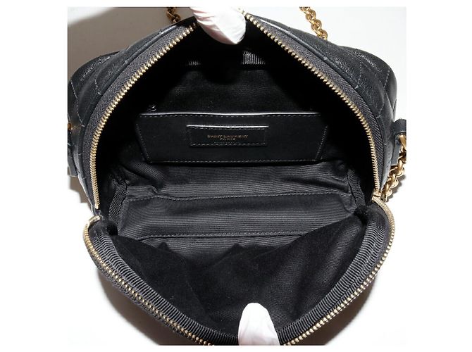 Yves Saint Laurent Borsa a spalla Saint Laurent Cassandra Matelassé Carré in pelle di agnello - vista 4