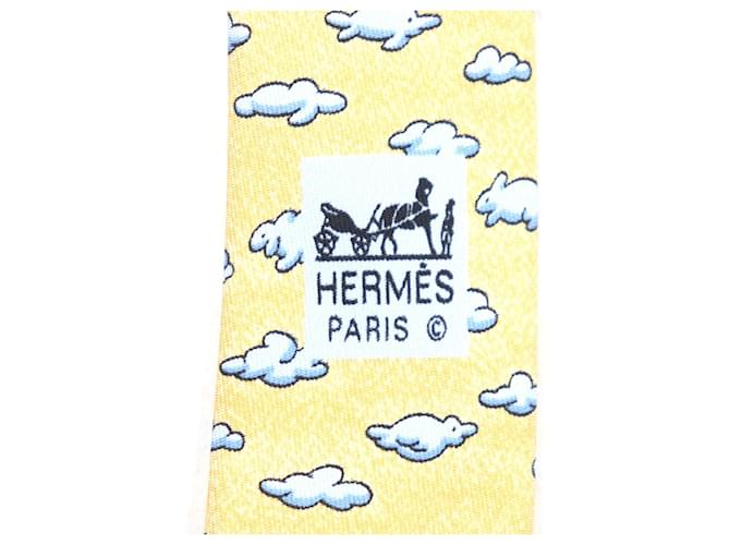 Hermès Hermes Silk Tie Orange - view 6