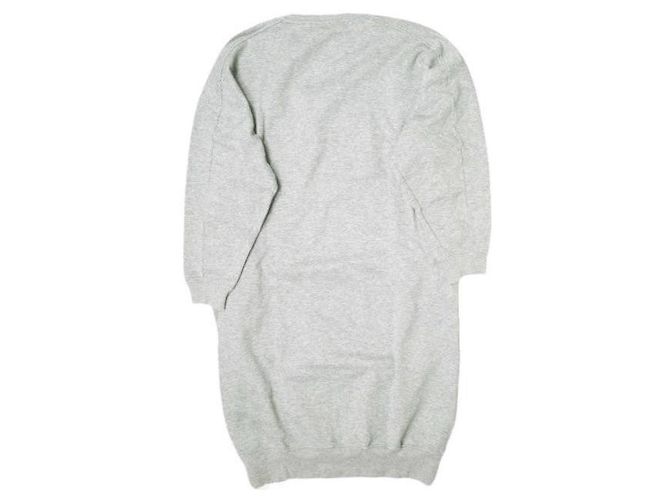 Autre Marque EN ROUTE Baumwoll-Polyester-Kleid Grau - Ansicht 2