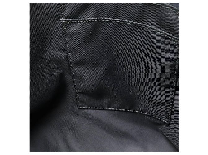 Gucci Sherry Line Techno Canvas Schultertasche Schwarz Rot Grün - Ansicht 7