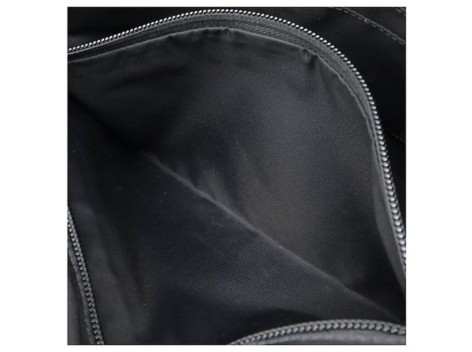 Gucci Sherry Line Techno Canvas Schultertasche Schwarz Rot Grün - Ansicht 8