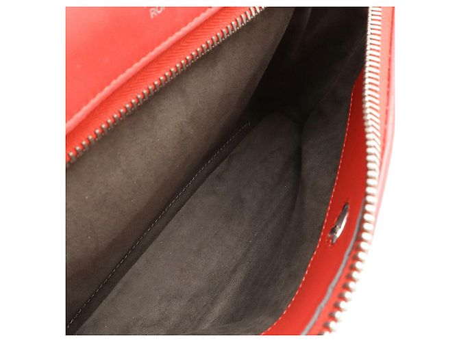 Fendi Dotcom Click Leder 2-in-1 Schultertasche Rot - Ansicht 7