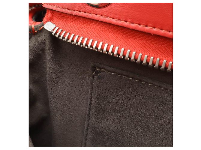Fendi Dotcom Click Leder 2-in-1 Schultertasche Rot - Ansicht 8