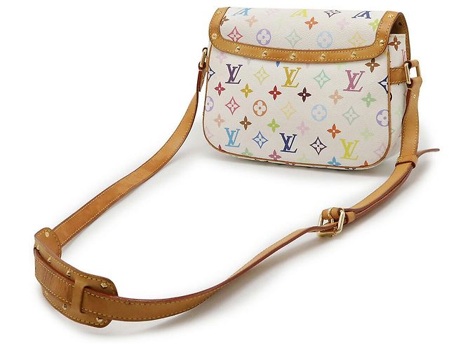 Louis Vuitton Sologne Monogram Multicolore Shoulder Bag White - view 2