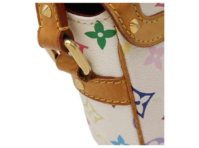 Louis Vuitton Sologne Monogram Multicolore Shoulder Bag White - view 4