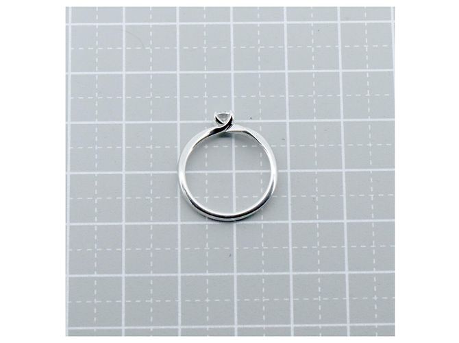 Autre Marque Niwaka Komorebi Pt950 Diamantring Silber - Ansicht 3