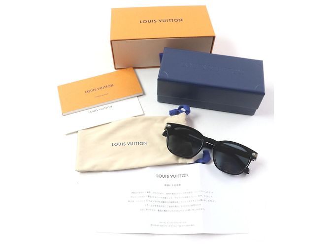 Occhiali da sole LV Signature Louis Vuitton Nero - vista 2
