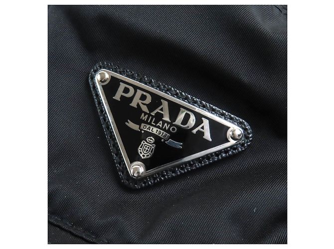 Sombrero bucket de Re-Nylon con logo triangular de Prada Negro - vista 7
