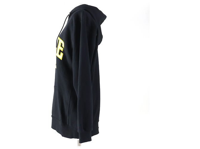 Céline Celine 24 Sudadera de algodón de acero inoxidable 2Y70F6700Q Negro - vista 2