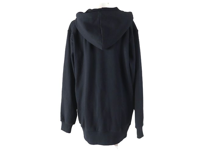 Céline Celine 24 Sudadera de algodón de acero inoxidable 2Y70F6700Q Negro - vista 3