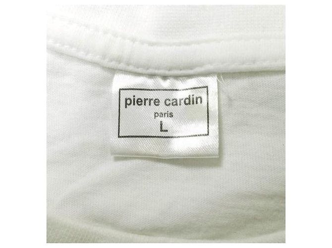 Autre Marque Camiseta de algodón de cuello redondo Pierre Cardin Blanco - vista 3