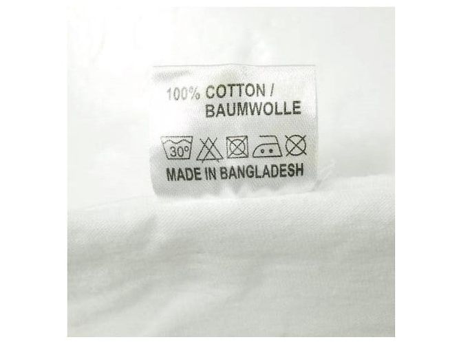 Autre Marque Camiseta de algodón de cuello redondo Pierre Cardin Blanco - vista 7