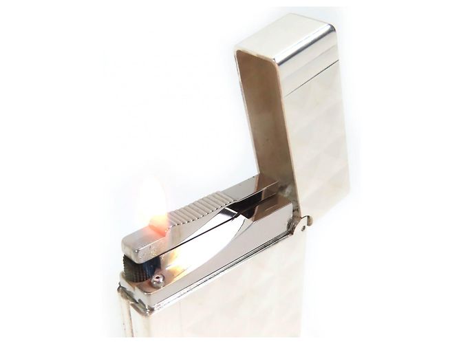 Autre Marque Dupont Gatsby Diamond Head Logo Lighter Silvery - view 5