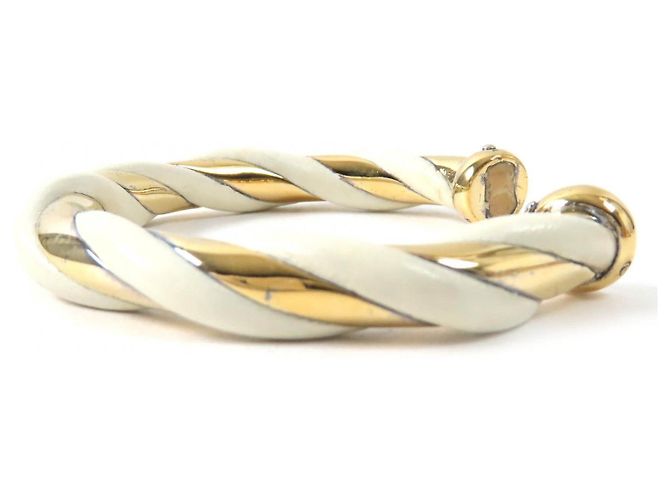 Bracciale in pelle SV925 Twist di Hermès - vista 2