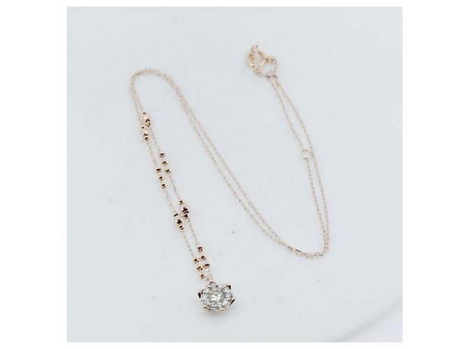 Autre Marque Collana di diamanti Estelle Au750 D'oro - vista 2