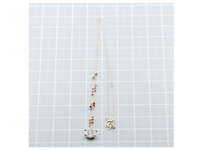 Autre Marque Collana di diamanti Estelle Au750 D'oro - vista 5