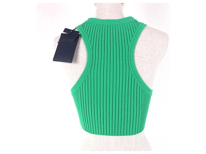 Top sin mangas Louis Vuitton de rayón
Top de rayón Verde - vista 3