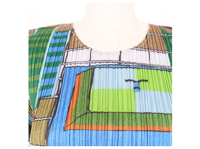 Issey Miyake PLEATS PLEASE PLEATS PLEASE Polyester T-Shirt Mehrfarben - Ansicht 4