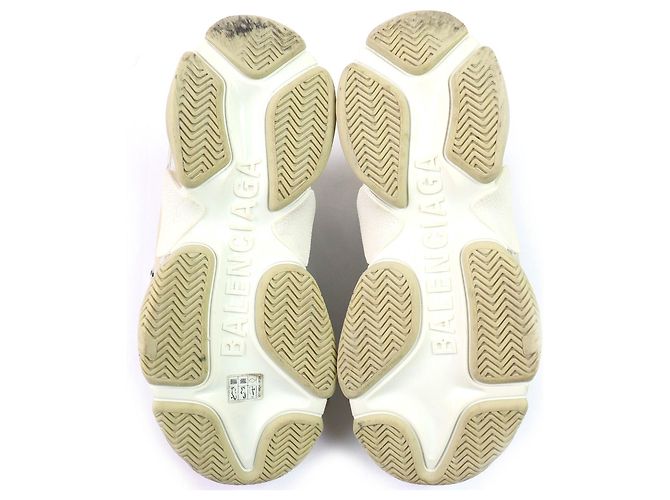 Sneakers Gucci×Balenciaga The Hacker Project Beige Verde Giallo - vista 8