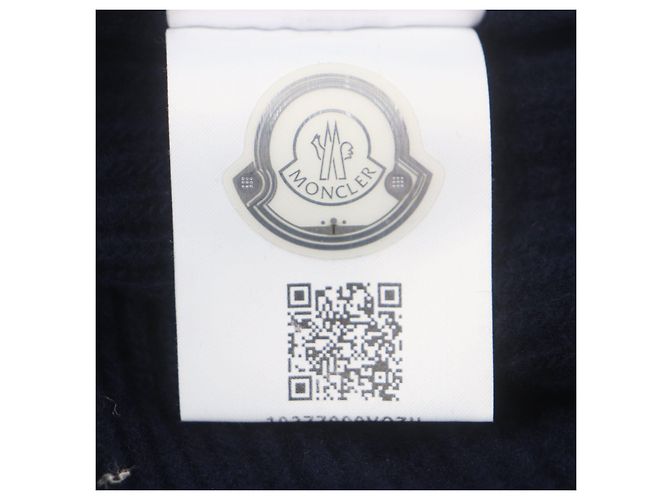 Pullover in maglia Moncler CICLISTA Blu Cachi Blu navy - vista 10
